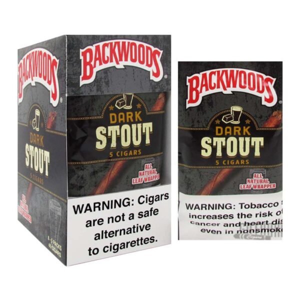 Backwoods-Dark-Stout__29670-1.jpeg Backwoods Cigars Dark Stout 8 Packs of 5