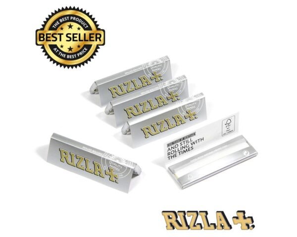 Rizla | Silver Regular Rolling Papers | Bundle of 5