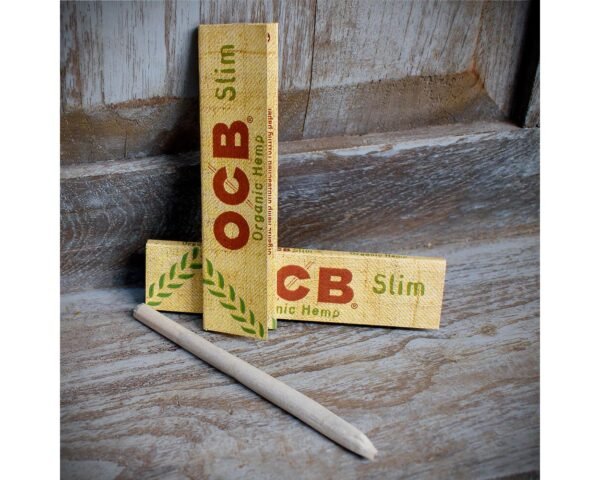 ocb-organic-slim-kingsize-rollings-papers-2-packs-a-1.jpg OCB | Slim K.S. Organic Hemp Rolling Papers | Pack of 2 Booklets