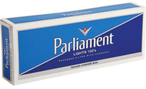 PARLIAMENT WHITE 100’S 1 CTN= 10 PKS, 200 CIGG