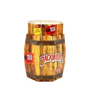 wild-rum-1.jpg Backwoods Wild Rum Cigars 40Ct Barrel Display
