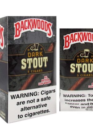 Backwoods Cigars Dark Stout 8 Packs of 5