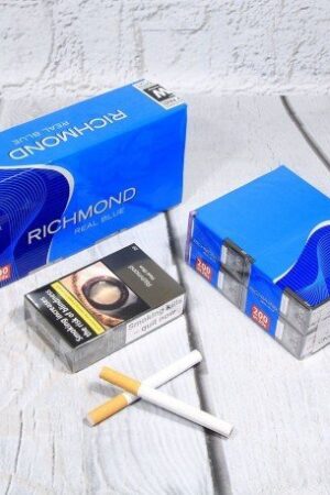 Richmond | 200 King Size Real Blue Cigarettes | 10 Pack’s | (1 Sleeve)