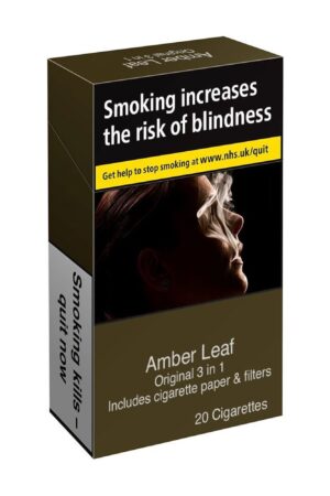 Amber Leaf Original Hand Rolling Tobacco – 3 in 1 box 30g