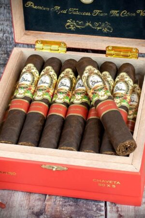 Box (21) – La Galera Maduro Chaveta Robusto Cigars